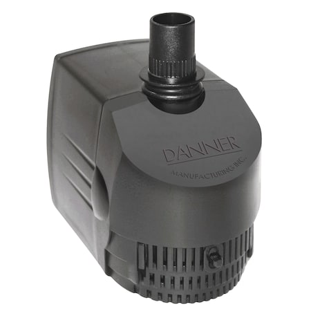 DANNER 400 GPH Grower's pump w/adjustable flow control. 6' power cord. 40327